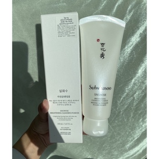 sulwhasoo snowise brightening cleansing foam ex 150ml ของแท้100%