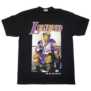 เสื้อยืดแขนสั้น พิมพ์ลาย L.A. legend Kobes West Coast HIPHOP rap สไตล์ฮิปฮอป พลัสไซซ์