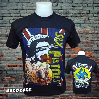 เสื้อวง SEX PISTOLS วงร็อค ไม่มีตะเข็บข้าง คอฟิต ป้ายUSA เสื้อร็อค เสื้อวินเทจ เสื้อทัวร์ วงดนตรีร็อคต่างประเทศ