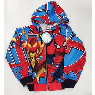 เสื้อกันหนาวเด็ก ของแท้ลิขสิทธิ์ avengers spiderman