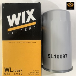 Wix กรองน้ำมันเครื่อง กรองเครื่อง dmax commonrial ดีแม็ก คอมมอนเรล (OEM NO.8-97358720-T) WL10087