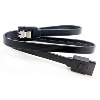 SATA CABLE 26AWG ความยาว 40ซม.มีที่ล็อค High Speed SATA Data Cable