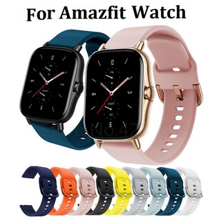 Amazfit GTS Strap / Amazfit GTR 2 / 2e / Amazfit bip u / Amazfit GTR / Garmin venu / venu sq / Garmin vivoactive 3 / Garmin 245 / Huawei GT2 pro / honor magic watch 2 / Huawei Watch GT2 46mm / huawei gt 2e / GT2 pro Soft Silicone Replacement Band Strap