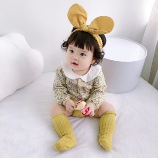 Flower Newborn Baby Girls Bodysuits Cotton Baby Girl Clothing Long Sleeve Infant Bodysuit Princess