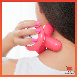 ที่นวดพกพาแบบสั่น ที่นวด3ขา ที่นวด นวดคอ บ่า ไหล่ หลัง ขนาดเล็ก Three Legged Mini Massager