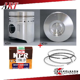 ART ลูกสูบ/แหวน NPR สำหรับ MITSUBISHI FE444 CANTER รุ่นเครื่อง 4D31