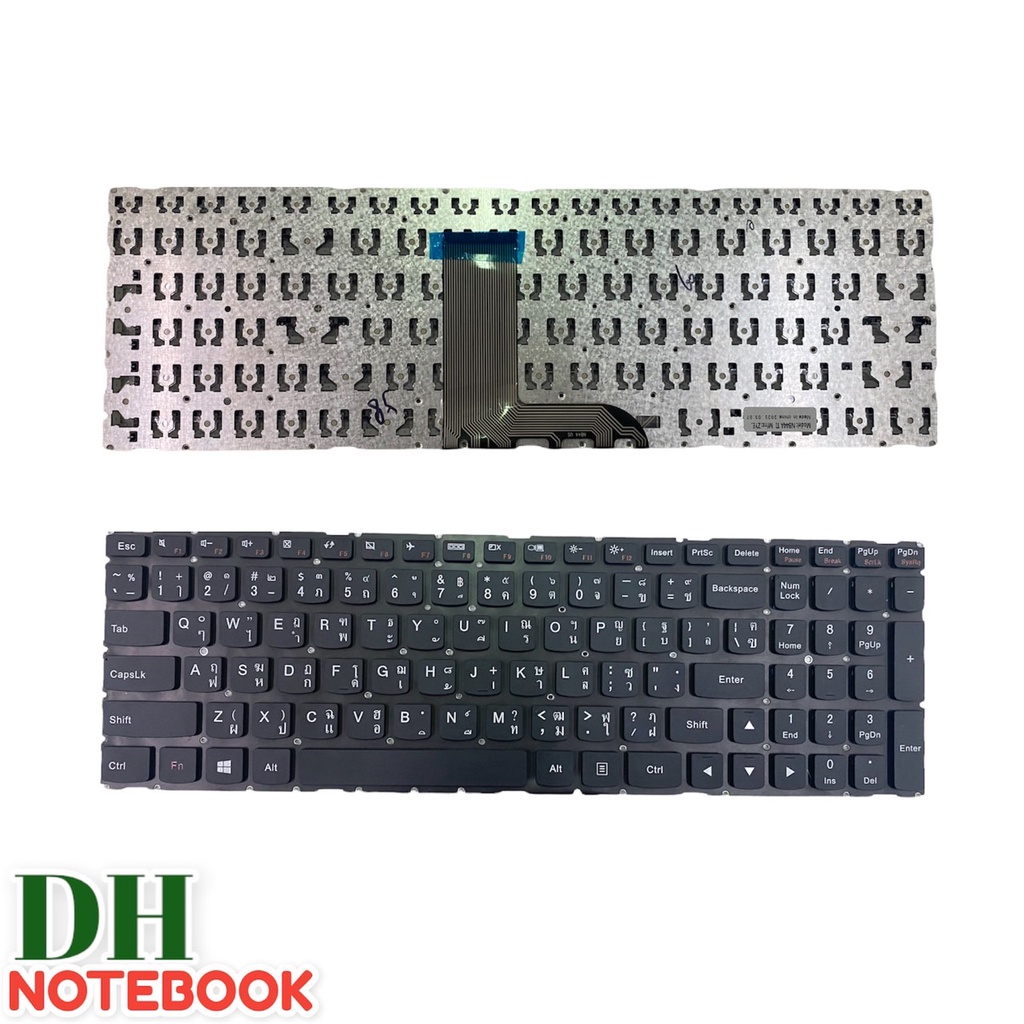 คีย์บอร์ดโน๊ตบุ๊ค keyboard Lenovo IdeaPad 700-15ISK 700-15 Series