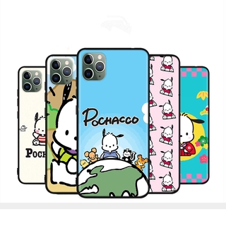 H-134 เคสโทรศัพท์มือถือ ซิลิโคนนุ่ม ลายสุนัข Pochacco สําหรับ Xiaomi Pocophone F1 Redmi Note 8A S2 A3 C3 F2 9T 8T A2 Pro Lite