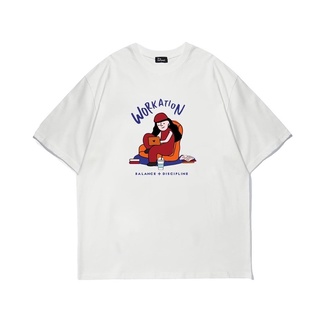 เสื้อยืด โอเวอร์ไซส์ "Workation" ocersize