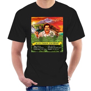 คอตต้อนคอกลมลดกระหน่ํา เสื้อยืดลําลอง แขนสั้น พิมพ์ลาย Pablo Escobar Colombian Drug Lord Cartel Money สําหรับผู้ชาย ผู้ใ