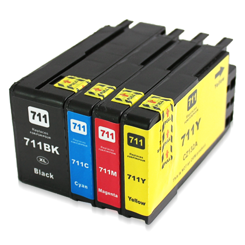 hp 711 hp711 711 hp711xl Suitable for HP Designjet: T120 / T125 / T130 / T520 / T530 Series Printer