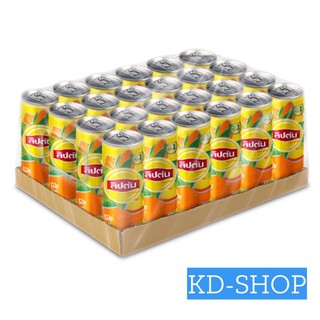 ลิปตัน Lipton (ค่าส่งถูก) ชาดำพร้อมดื่ม รสพีช ขนาด 245 มล. แพ็ค 24 กระป๋องยกลัง สินค้าใหม่ สุดคุ้ม พร้อมส่ง