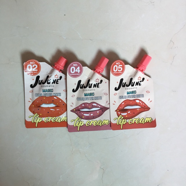 Jujune’ magic color butter matte ลิปซองเนื้อแมท