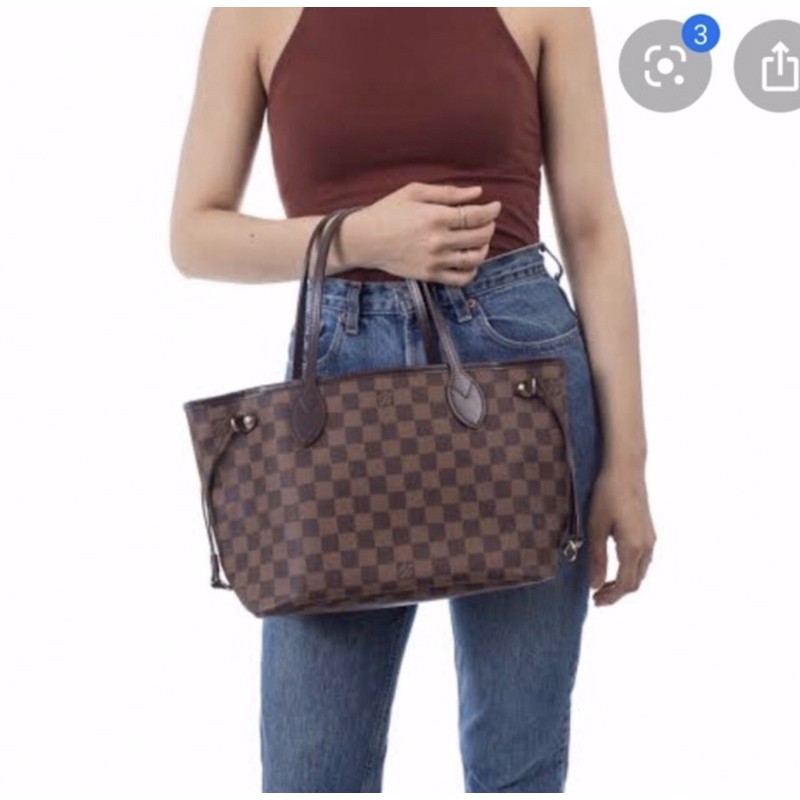 LV. NVF. Damier “PM” Size แท้💯%