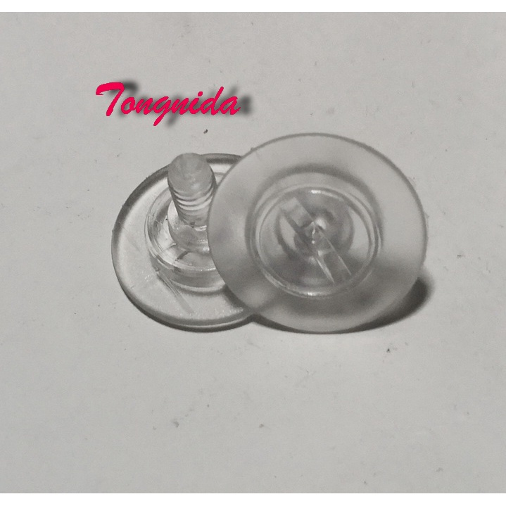น็อตยึดหมวก  avex topgun ( ตัวนอกใส , ตัวในสีดำ )