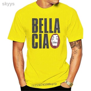 ۩♘☽New Bella Ciao II Money La Casa Heist de Pl Dali Tokio Professor 2021 Arrival Men Summer Fashion Mens t shirt IECW