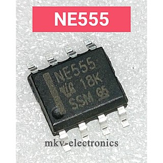 (5ตัว) NE555 , SOP-8 แบบชิป SMD (รหัสสินค้า M01067)