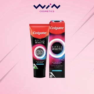 คอลเกต ยาสีฟันฟันขาว อ๊อพติค ไวท์ โอทู อะโรมาติก เมนทอล ขนาด 35 กรัม /85 กรัม Colgate Optic White O2 whitening