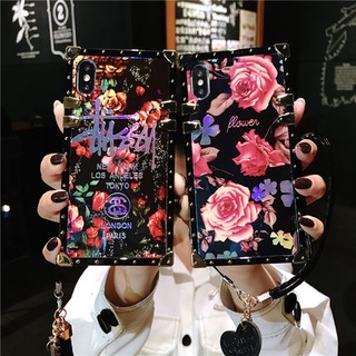 เคสโทรศัพท์มือถือ พร้อมสายคล้อง หรูหรา สําหรับ Samsung Galaxy A02s A02 A72 A52 A12 A32 A42 A22 A82 A71 A51