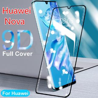 ฟิล์มกระจกนิรภัยเต็มจอ Huawei Nova Y61 Y90 Y70 Plus 11 11i 10 9 Se 8i 7 7i 6 SE 5 5T 5i Pro 4 4E 3 3i 2 2i 2E ฟิล์มกระจกแบบเต็มจอ เต็มจอ ไม่ดันเคส