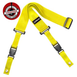 สายสะพายกีตาร์ DiMarzio 2 Inch Nylon Cliplock สี Neon Yellow