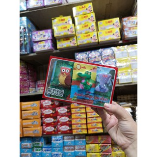 ช็อกโกแลต​การ์ตูนมี12ชิ้นครับ