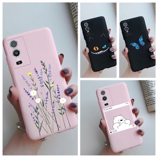 ใหม่ เคสโทรศัพท์มือถือ กันกระแทก ลายการ์ตูนน่ารัก แฟชั่น สําหรับ Vivo Y76 5G V2124