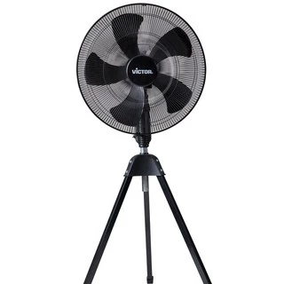 Victor พัดลม อุตสาหกรรม 3 ขา รุ่น IF-209B ขนาด 20 นิ้ว สีดำ 5 ใบพัด รับประกันมอเตอร์ 3 ปี พัดลมตั้งพื้น