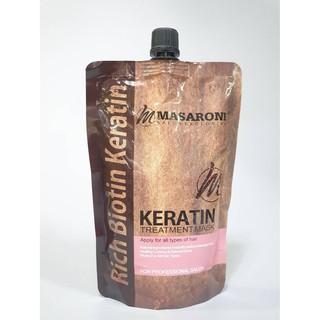 #ทรีทเม้นท์เคราติน มาเซโรนี่​ masaroni keratin treatment mask500ml.มาซาโรนี่​ เคราติน​ ทรีทเม้นท์​ ทรีทเมน มาส์ค