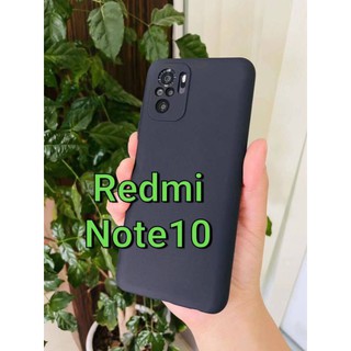 เคสดำด้านคลุมกล้อง Redmi Note10