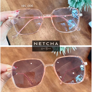 เเว่นตากรองแสง แว่นกันแดด NN_006 รุ่น Jelly สี Pink