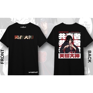 เสื้อยืด พิมพ์ลายอนิเมะ Itachi Uchiha Naruto สําหรับผู้ชาย และผู้หญิง