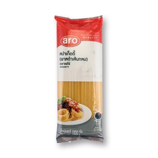 เอโร่ พาสต้าสปาเก็ตตี้ 1000 กรัม/aro Spaghetti 1000 g