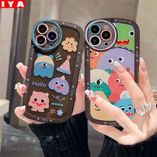 เคสโทรศัพท์ซิลิโคน แบบนิ่ม ลายการ์ตูนมอนสเตอร์ สําหรับ Redmi Note 11 Pro Note 11S Redmi 10C 10A 9C 9T 9A Note 10 5G Note 10S Note 9 Note8 Note 8 Pro Note7 Poco M3 X3 Pro NFC