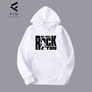 Jacket hood เสื้อขาว-FN01-ดำ  เสื้อหนาฮู้ดพร้อม กระเป๋าหน้า เกรด A เสื้อกันหนาว งานดีแน่นอน หนานุ่มใส่สบาย Hoodie