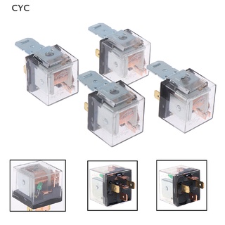 CYC Waterproof automotive relay 12v/24v 100a 4pin/5pin spdt control car relays CY