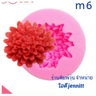 m6 แม่พิมพ์ซิลิโคน  3d