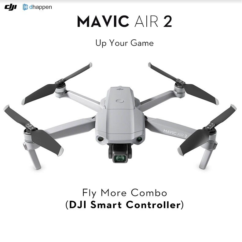 MAVIC AIR 2 Fly More Combo (DJI Smart Controller)