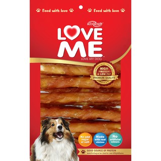 LOVEME ขนมสุนัข ครั้นชี่ใหญ่พันสันใน ขนาด300/250/125กรัม