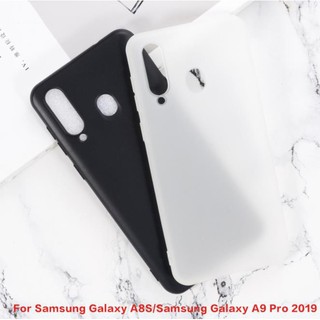 เคสโทรศัพท์ซิลิโคนเจล TPU แบบนิ่ม ป้องกันด้านหลัง สําหรับ Samsung Galaxy A8S Galaxy A9 Pro 2019