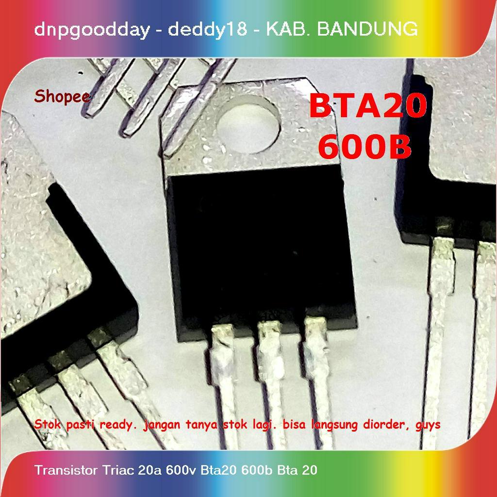ทรานซิสเตอร์ Triac 20a 600v Bta20 600b Bta 20