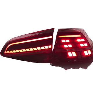 เหมาะสำหรับโฟล์คสวาเก้นกอล์ฟ7กอล์ฟ7.5 LED ไฟท้ายสำหรับ VW golf7.5 TAIL Lamp