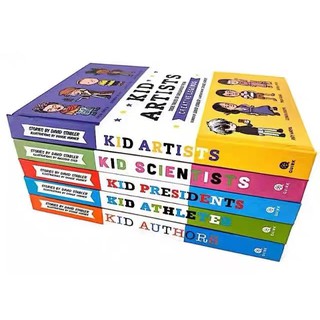 True Tales of Childhood from Science Superstars (Kid Legends) 5 Books Set with Hardcover