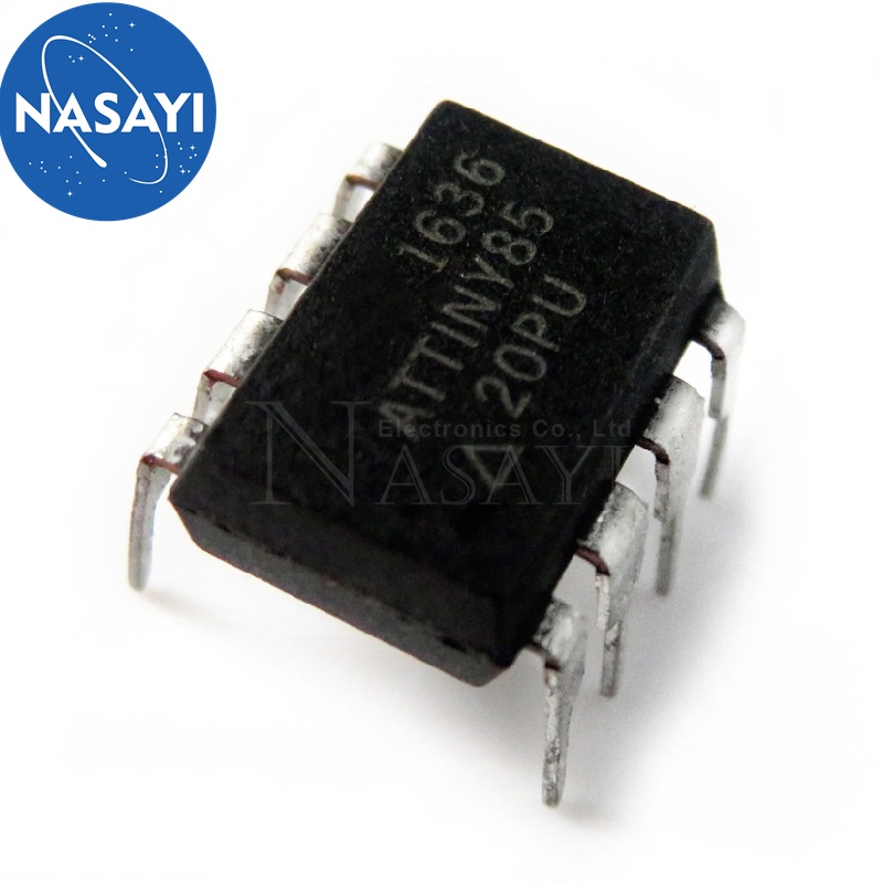 1 ชิ้น/ล็อต ATTINY85-20PU ATTINY85-20 ATTINY85 85-20PU DIP-8 ใหม่และต้นฉบับในสต็อก