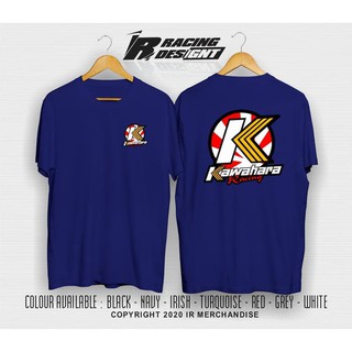 เสื้อยืด พิมพ์ลายโลโก้ Baju Kawahara Racing Distro -IR -unna คุณภาพสูง