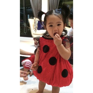 ชุดเด็กคอสเพล์ใส่แล้วเป็นสุ่มๆน่ารัก1-2ขวบ Lady Bug