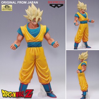 งานแท้ Original ฟิกเกอร์ แมวทอง BANPRESTO Dragon Ball Z ดราก้อนบอล แซด Super Saiyan ซุปเปอร์ไซย่า Son Goku ซง โกคู โงกุน