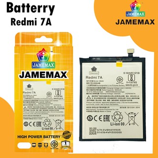 REDMI7A JAMEMAX Battery แบตเตอรี่  JAMEMAX ฟรีชุดไขควง hot!!!ประกัน 1ปี