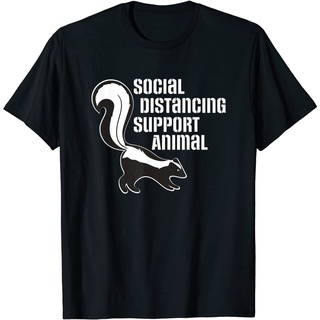 คอลูกเรือมาใหม่ เสื้อยืดลําลอง แขนสั้น พิมพ์ลายการ์ตูน Sarcastic Social Distancing สําหรับสัตว์เลี้ยง 2022S-5XL