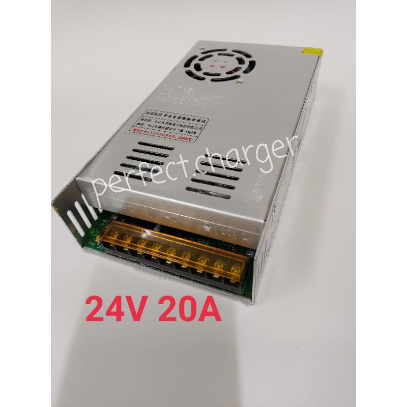 สวิทชิ่งเพาเวอร์ซัพพลาย Switching Power Supply 24V 20A